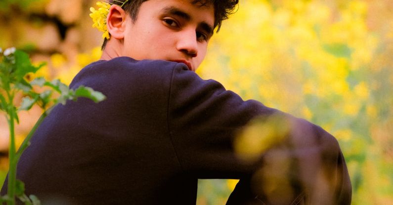 Squat Variations - A Teenage Boy in Bush