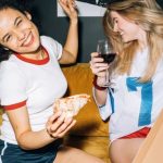 Meal Timing - Two Young Women Having Fun