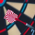 HIIT - Red and White Dart on Darts Board