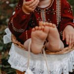 Mindful Eating - little kid in the garden